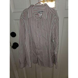 Pendleton Striped Button‎ Down Shirt Long Sleeve Career Casual Size XL